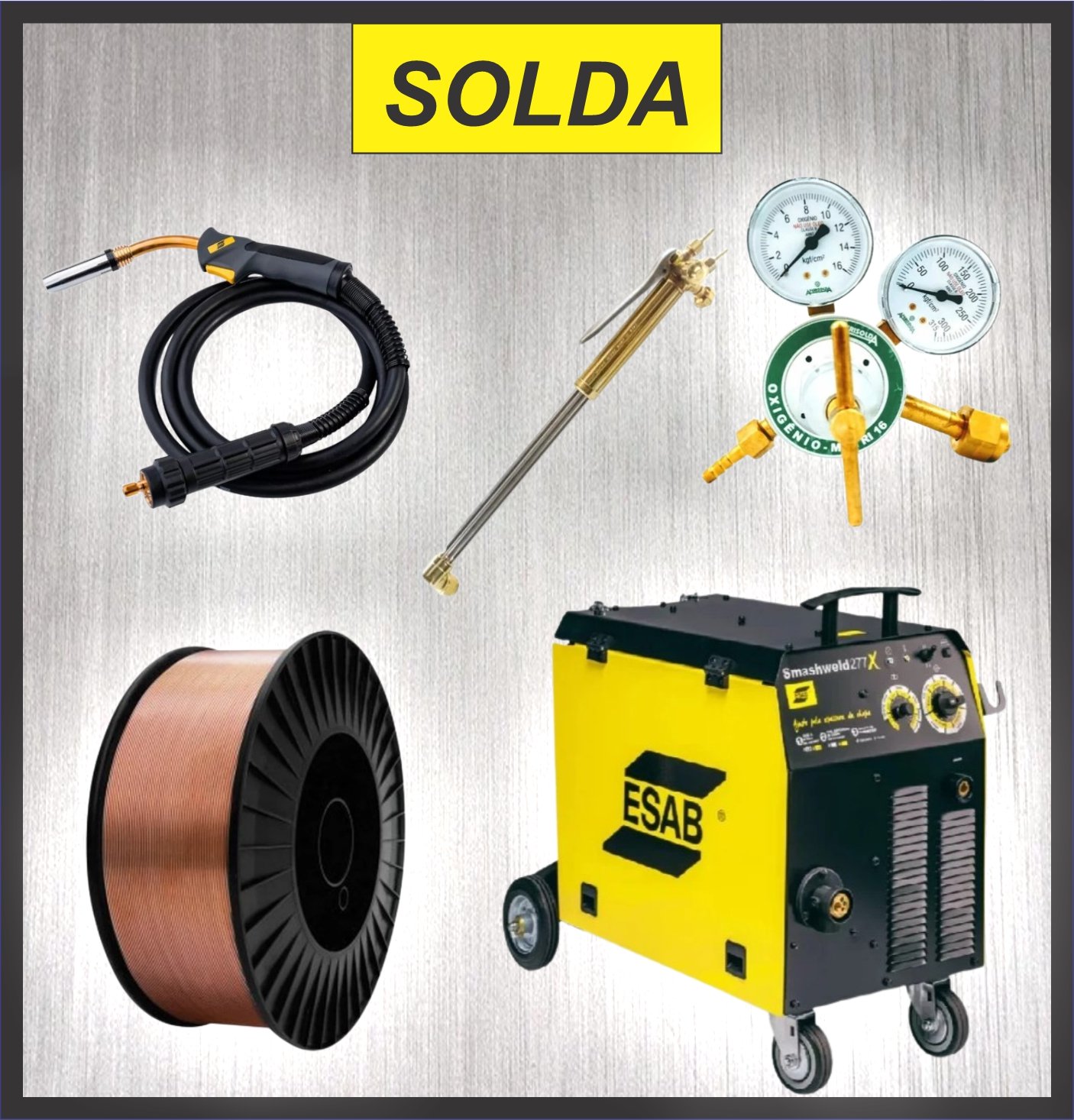 banner roll link solda